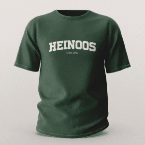 Unisex shirt groen logo